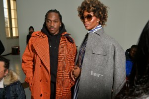 Pusha-T and Naomi Campbell