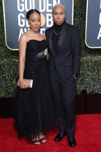 Alana Mayo and Lena Waithe, Golden Globes 2019