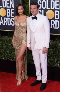 Irina Shayk and Bradley Cooper, Golden Globes 2019