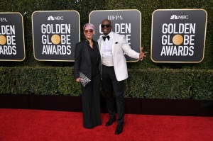 Rebecca King-Crews and Terry Crews, Golden Globes 2019