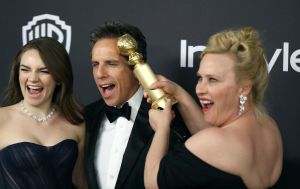 Ella and Ben Stiller with Patricia Arquette