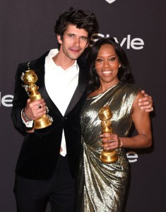 Ben Whishaw and Regina King