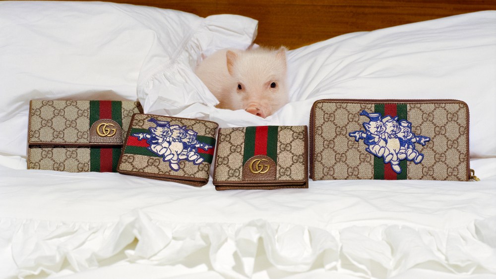 Gucci's capsule collection celebrating the Chinese New Year.