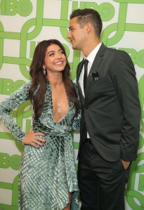 Sarah Hyland and Wells Adams