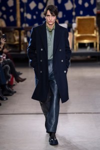 Model on the catwalk