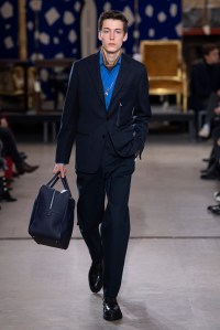 Model on the catwalk