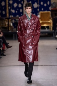 Model on the catwalk