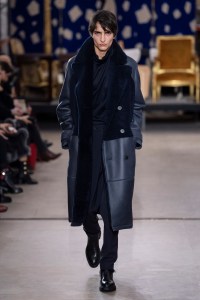 Model on the catwalk