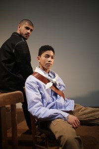Backstage at Jacquemus men's fall 2019