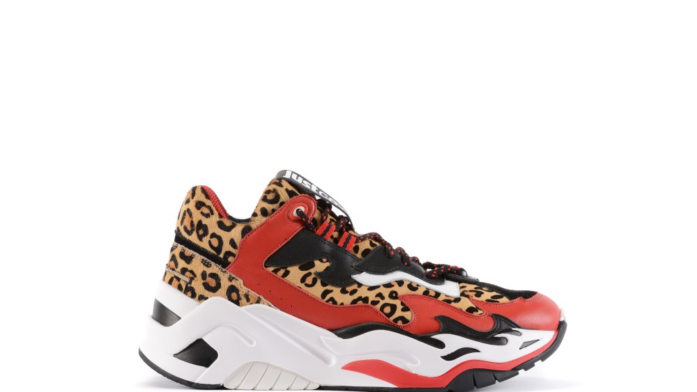 Just Cavalli "P1thon" sneakers launching for Pre-Fall 2019.