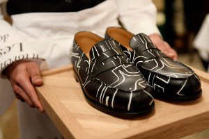 Olivier Saillard Stages Cafe Performance for J.M. Weston