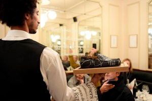 Olivier Saillard Stages Cafe Performance for J.M. Weston