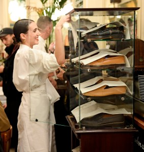 Olivier Saillard Stages Cafe Performance for J.M. Weston