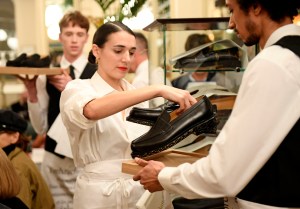 Olivier Saillard Stages Cafe Performance for J.M. Weston