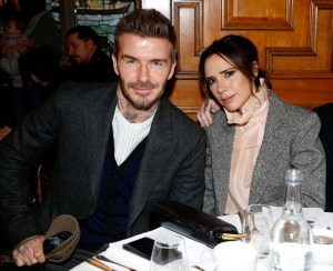 David Beckham and Victoria Beckham