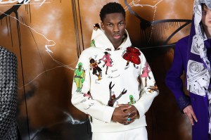 Backstage at Louis Vuitton men's Fall 2019