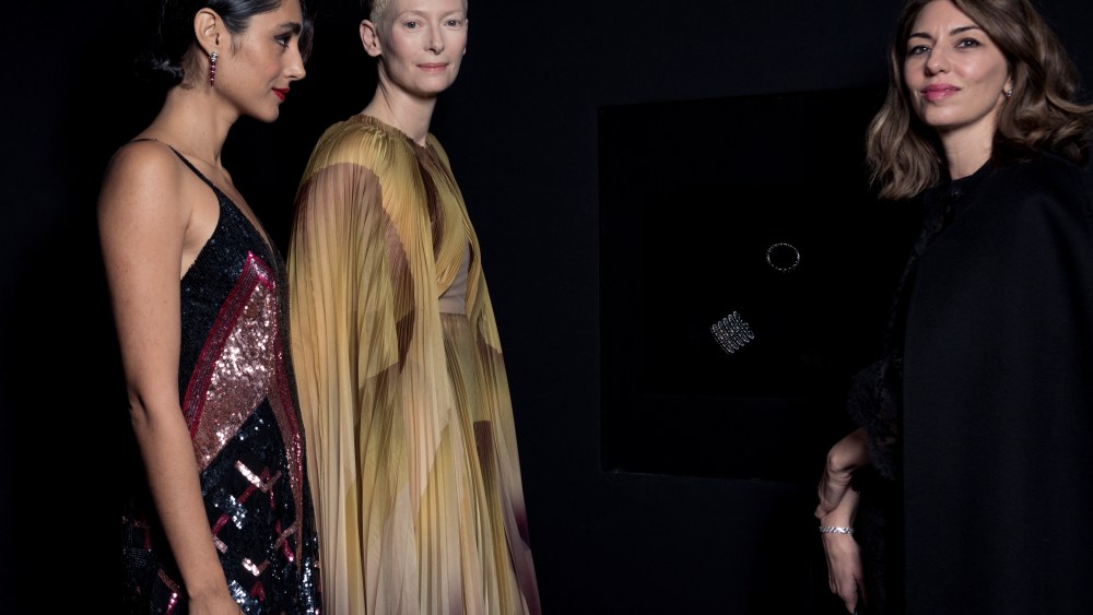 Tilda Swinton and Alber Elbaz Attend Cartier Dinner in Paris