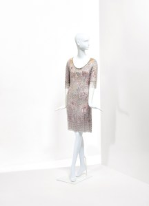 Catherine Deneuve's Yves Saint Laurent wardrobe: A beaded evening dress from spring 1969