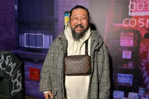 Takashi Murakami in the front row Louis Vuitton show, Front Row, Fall Winter 2019, Paris Fashion Week Men's, France - 17 Jan 2019