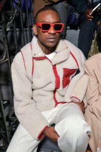 Skepta in the front rowLouis Vuitton show, Front Row, Fall Winter 2019, Paris Fashion Week Men's, France - 17 Jan 2019
