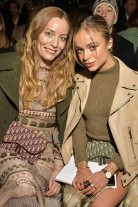 Lucie De La Falaise and Amelia Windsor