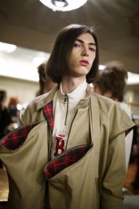 Backstage at M1992 Men's Fall 2019