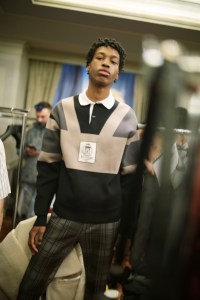 Backstage at M1992 Men's Fall 2019