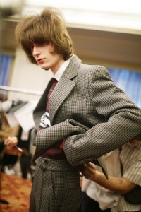 Backstage at M1992 Men's Fall 2019
