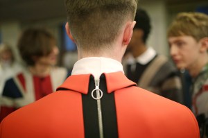 Backstage at M1992 Men's Fall 2019