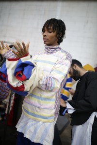 Backstage at Marni Men's Fall 2019