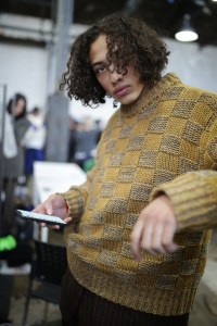 Backstage at Marni Men's Fall 2019