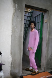 Backstage at Marni Men's Fall 2019
