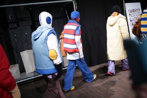 Backstage at Marni Men's Fall 2019