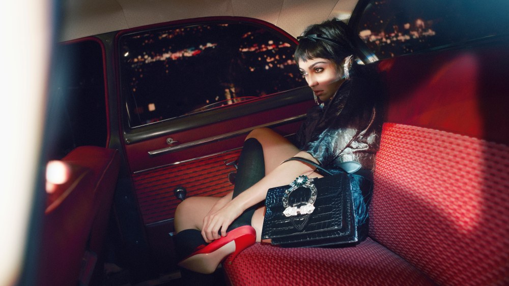 Lourdes Leon fronts the Miu Miu spring 2019 ad campaign.