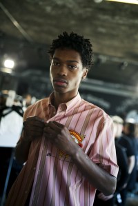 Backstage at MSGM Men's Fall 2019