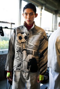 Backstage at MSGM Men's Fall 2019