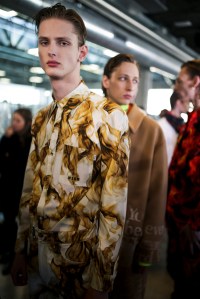 Backstage at MSGM Men's Fall 2019