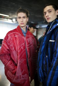 Backstage at MSGM Men's Fall 2019