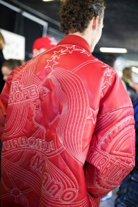 Backstage at MSGM Men's Fall 2019