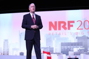 Chris Baldwin of BJÕs Wholesale Club opens up the convention