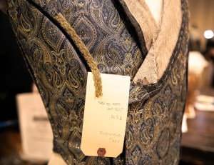 A Tschaikovsky Piano Concerto No. 2 men’s tunic in process.