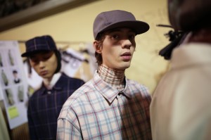 Backstage at Oamc Men's Fall 2019