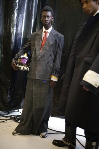 Backstage at Off-White Men's Fall 2019