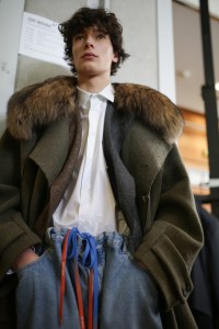 Backstage at Off-White Men's Fall 2019