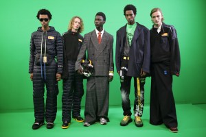 Backstage at Off-White Men's Fall 2019