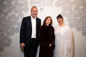 Patrice Wagner, Isabelle Huppert and  Joana Vasconcelos