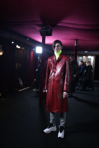 Backstage at Paul Smith Fall 2019