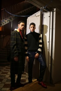 Backstage at Paul Smith Fall 2019