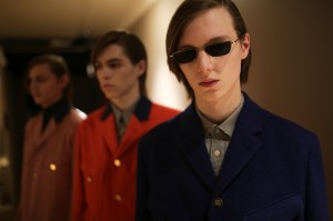 Backstage at Paul Smith Fall 2019