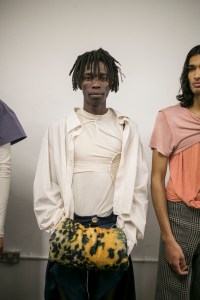 Backstage at Per Götesson Men's Fall 2019